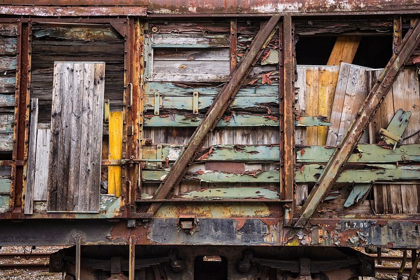 Wagon @ Gare du Hombourg par Rob Boon