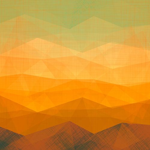 Sunny Abstract Landscape