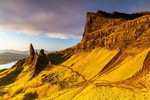 Blick zum Old Man of Storr