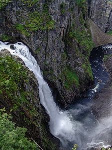 Wasserfall Voringfossen in Norwegen
