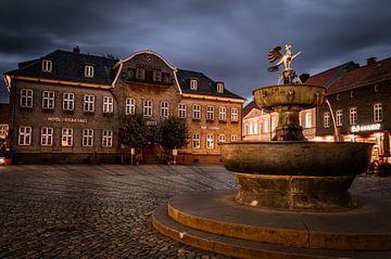 Markt in Goslar van Steffen Henze