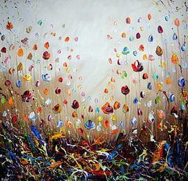 Flowers by Gena Theheartofart