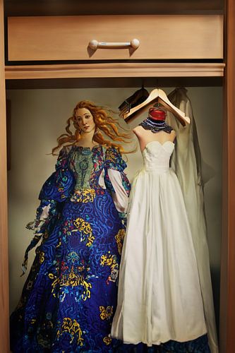 Magische Fotomanipulatie van Venus: De Godin der Liefde en Schoonheid in Betoverende Transformatie