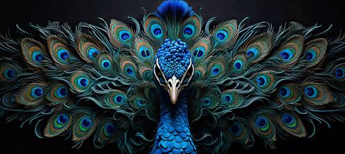 Pauw Portret van Blikvanger Schilderijen