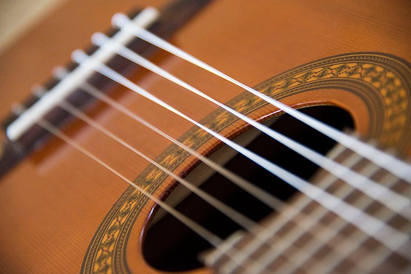 Gitaar | detail III von Maren Oude Essink