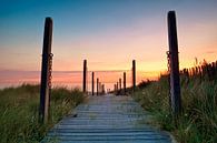Cadzand strand Zeeland Nederland van Peter Bolman thumbnail