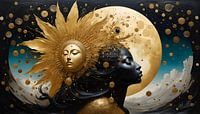 Celestial Muse - Black - Widescreen by Mellow Art thumbnail
