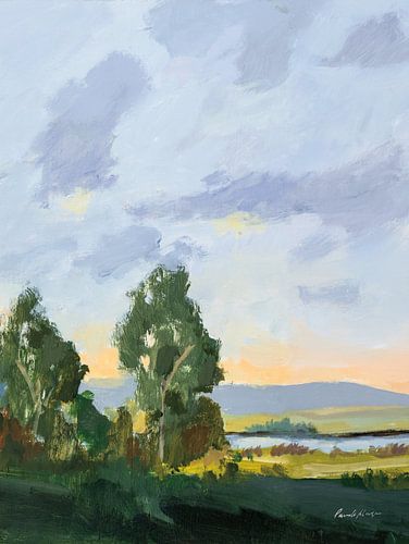 Avond skies II, Pamela Munger