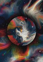 Cosmic Black Hole Planet