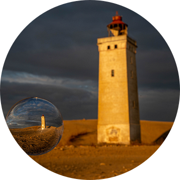 Vuurtoren Rubjerg Knude Fyr op de Deense kliffen