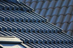 Bevroren dakpannen Abstract lineair patroon