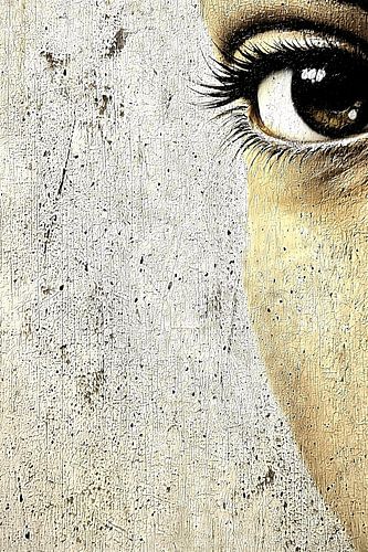 Mysterieus oog in beeld