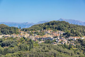Mountain village with views