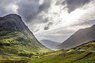 Schottische Landschaft (Glencoe) von Sharona Sprong Miniaturansicht