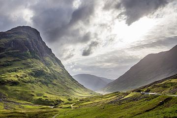 Scottish Landscape (Glencoe) by Sharona Sprong