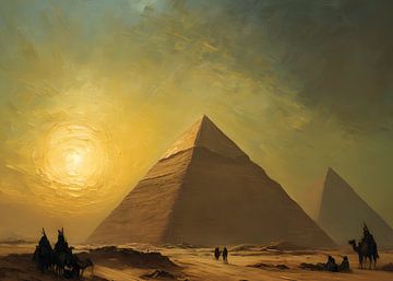 Pyramids by Timba Art