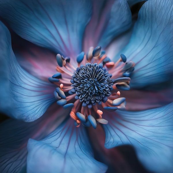 Closeup of a flower by Bert Nijholt