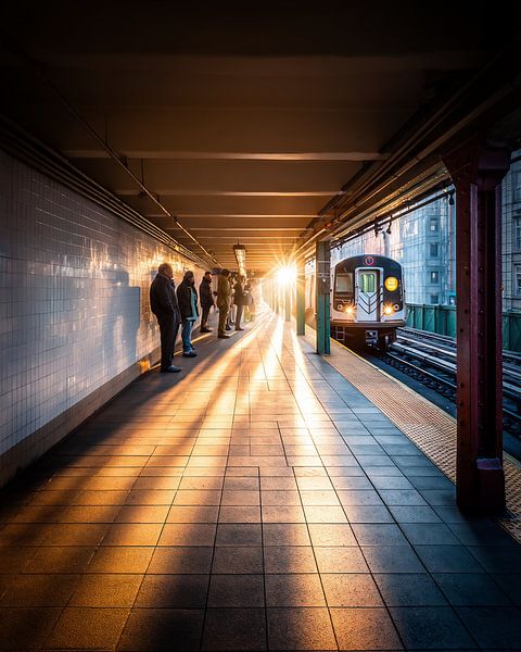 Stadtlichter von fernlichtsicht