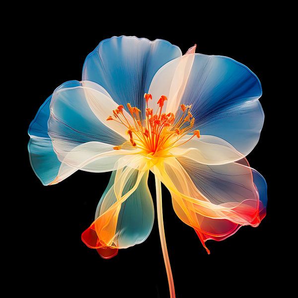 X-Ray flower by Harry Hadders Design