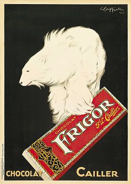 Leonetto Cappiello - Frigor, Chocolat Cailler (1929) van Peter Balan