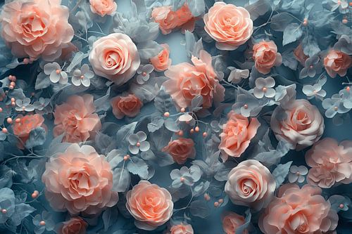 bloemen design versiering