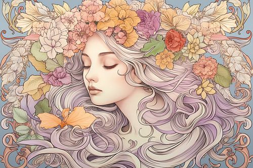 Ätherische Stille malen | Zeit für sich selbst