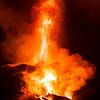 Le volcan en éruption sur Sander Meertins