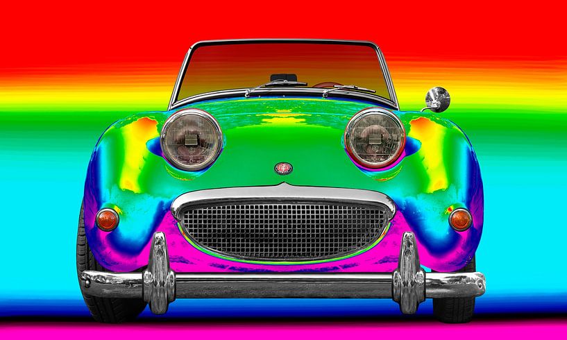 Austin-Healey Sprite Mark 1 Frogeye Multicolor von aRi F. Huber