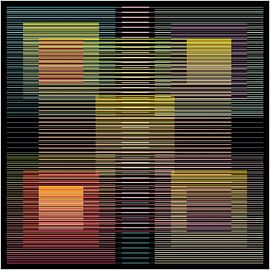 Geometric Lines Illusion by Marcio Pontes