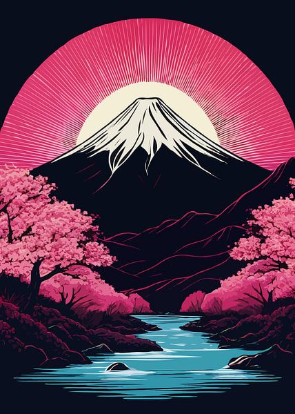 Japanese Mountain by Rizal Azhari