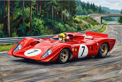 Chris Amon op de Nürburgring