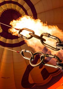 Feuer im Ballon