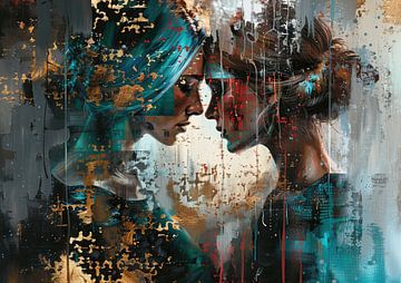 Intimate Portraits Clash by Eye catching paintings