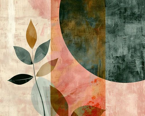 Abstract Bladeren