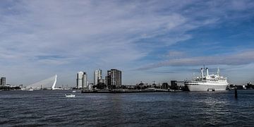 Rotterdam Skyline van John Ouwens