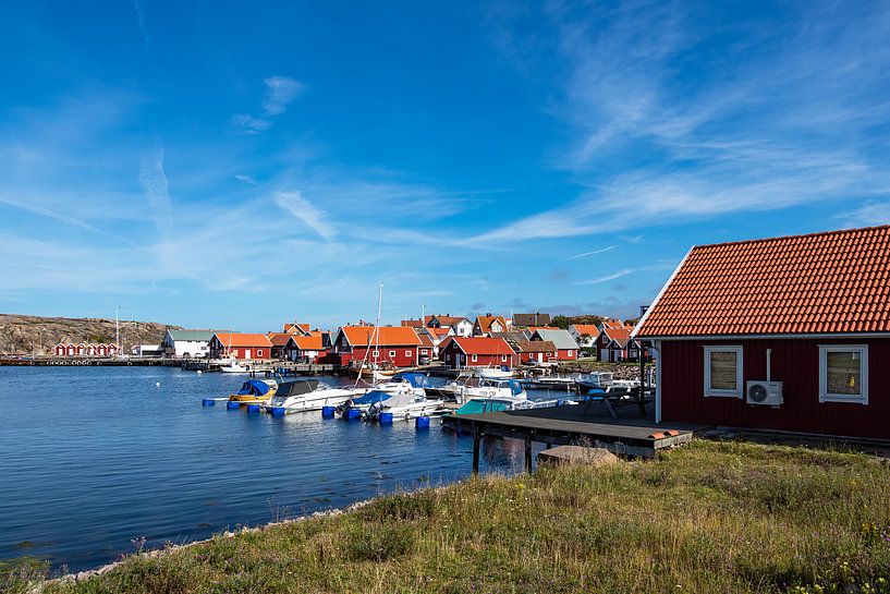 View of the village Smögen in Sweden by Rico Ködder
