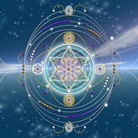 Geometric pattern of the 'Rhythm of Life'