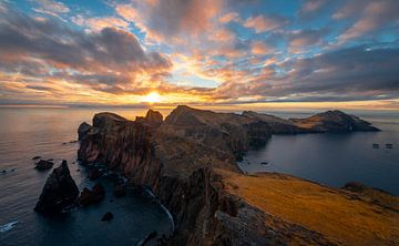 Lever de soleil sur Madère sur Stefan Bauwens Photography