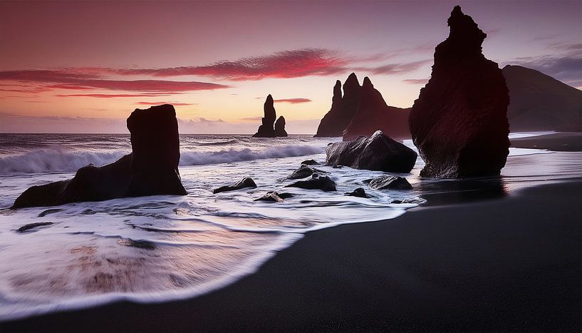 Wunderschöner Sonnenuntergang am Strand von Mustafa Kurnaz