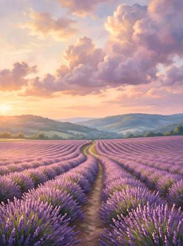 Where the Sky Meets Lavender