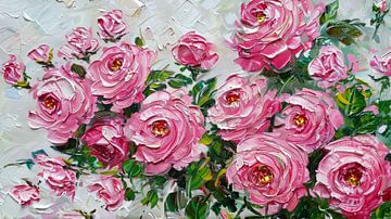 Romantischer Rosengarten 1 von ByNoukk