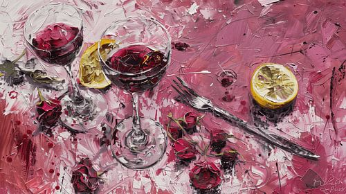 Remnants of a Pink Evening