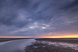 Sonnenuntergang auf Schiermonnikoog von Sander Ros