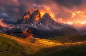 Alpenpanorama in Sommerpracht