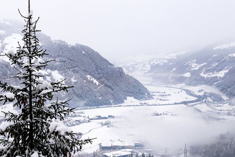 Vue sur le Zillertal par Ginkgo Fotografie