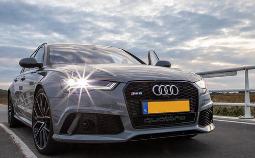 Audi RS6.  Performance: beest met 605 pk