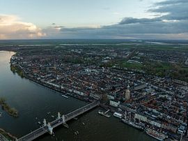 Kampen from the air by Evert Jan Kip