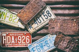 American West - US License Plates sur Philippe HUGONNARD
