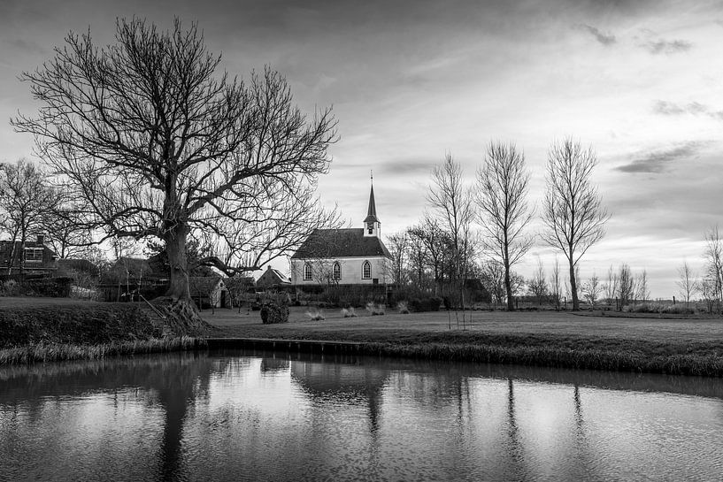 Georgius church in Stitswerd Groningen by Marga Vroom
