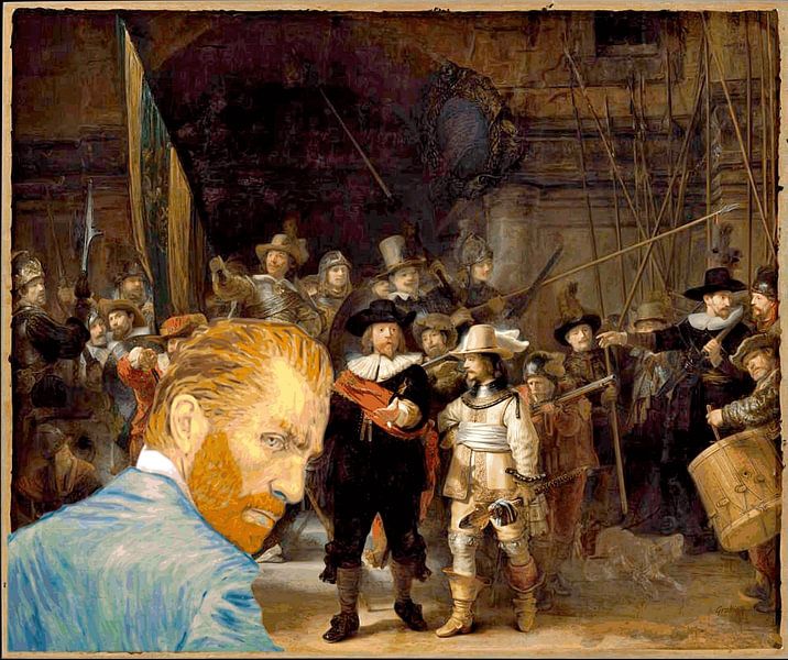 Rembrandt and Vincent van ! Grobie